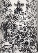 Albrecht Durer The Apocalyptic woman and the seven-Headed Dragon oil painting picture wholesale